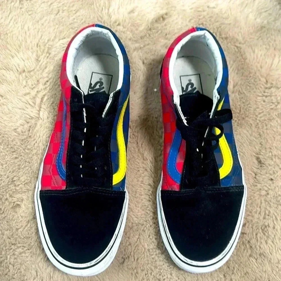 Vans Shoes - Vans Multi Color, Sneakers Size 6.5(Men) Size 8.0(Women)